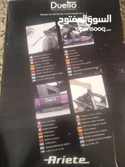  3 مكوا بخار من نوعيه ARIETE نضيف مش مستعمل جديد 2400W بوخذ لتر ماء اللون اسود وزهري