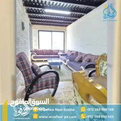  11 شقه مميزة مفروشه للايجار مع ترس قرب بلديه رام الله