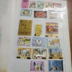  6 طوابع بريدية قديمة مميزة جدا