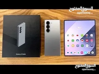  10 سامسونج Z Fold 6 جديد كفالة الوكيل الرسمي في الأردن بسعر مميز (266GB&512GB)