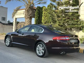  11 JAGUAR XF 2013 Full loaded (مخزنة) وارد الوكالة وصيانة الوكالة قاطعة مسافة 40 الف كم