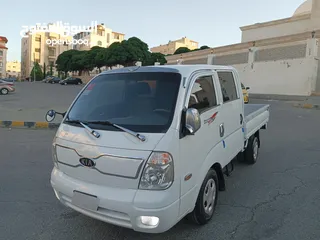  1 بكم كيا بنجو دبل كابين موديل 2005 فحص كامل بالصلاه على النبي بحاله الوكاله