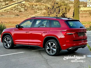  6 سكودا كودياك سبورت لاين 2020 للبيع 4*4 190 حصان
