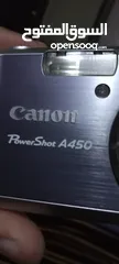  4 كاميرا كانون كالجديدة power shot A450