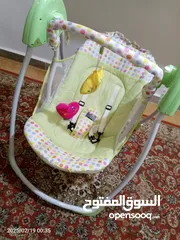  5 سرير هزاز اطفال كهربائي كرسي هزاز