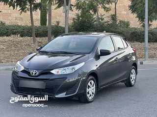  10 تويوتا يارس 2018 فحص 7 جيد وفل اوتوماتيك بحالة الوكالة