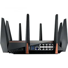  2 Asus GT-AC5300 Wireless Router, Wi-Fi  Ethernet, Tri Band