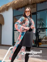  14 بوركيني بقماش waterproofما بيلزق في الجسم  و اهم شي الخامه دايفنغ لا يمتص ماء مستوردمصري وليس محلي