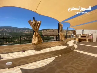  6 شاليه اجمل مناطق جرش المجدل يقبل سياره جزء من ثمن