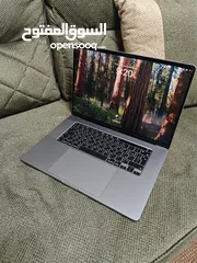  1 Macbook Pro 2019 16inch i9 1TB بحالة الوكالة شرق اوسط بسعر مغري