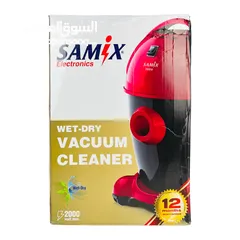  8 مكنسة كهربائية للتنظيف الجاف والرطب ماركة SAMIX