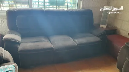  5 طقم كنب ريكلاينر امريكي 7 مقاعد
