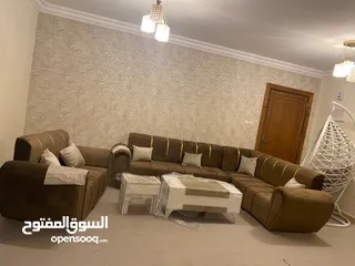  6 طقم كورنر خشب قراط ولاتيه مكفول سنتين اسفنج ضغط قماش وتر بروف. 6مخدات هدية  بفة لكل طقم كن