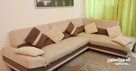  3 Corner Sofa and TV Cabinet