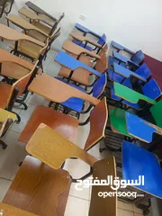  6 مقاعد دراسية بجودة ممتازة