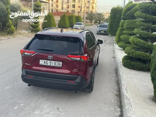  28 تويوتا راف فور 2024 فحص كامل مرفق بالصور جمرك جديد لون خمري مميز داخليه أوف وايت كاش وأقساط