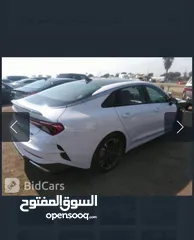  15 كيا كي فايف 2022 فئه GTLine فول مواصفات ماشي23 الف mi بعده بحالة الزيرووارد امريكي ضررها كلش بسيط