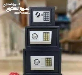  4 خزنة مقاس 40 سم عرض و 50 ارتفاع و 35 عمق  افضل خزنة للبيت او للمكتب موديل EA 50