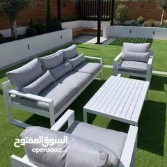  7 طقم حديد شيك جدا للحدائق و الأماكن الخارجية