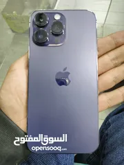  1 ايفون 14pro max مستعمل بحال الوكاله