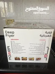  4 قلاية كهربائية Deep Fryer جديدة وغير مستعملة