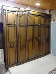  4 غرفه نوم ماستر مع فرشه وملحق إضافي وشماعه