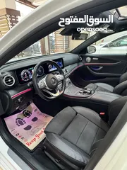  6 مرسيدس E300de ديزل وكهرباء 2020 AMG اضافات كاملة فحص ممتاز دهان شركة سياره اقتصاديه جداً