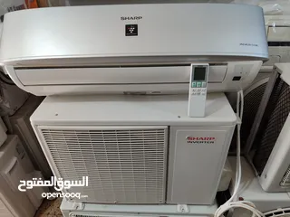  1 مكيفات شارب فل إنڨيرتر شامل التركيب مستعملة