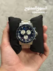  3 Tissot Supersport Chrono, 45.5 mm, Blue dial, Metal bracelet, Swiss Quartz movement