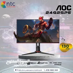  1 MONITOR AOC 24" 180HZ FLAT VA