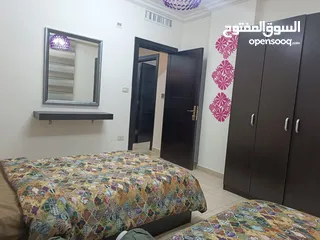  19 شقة ارضية فاخرة للايجار اليومي والاسبوعي غرفتين نوم في شارع المدينة المنورة
