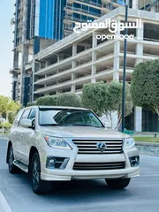  4 Lexus LX570 S Year-2013 Fully Loaded model with Sunroof  7  seater  4 wheel drive Jeep