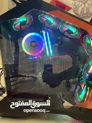  1 بيسي قيمنق، مع سيت أب طاولة و شاشة 144hz