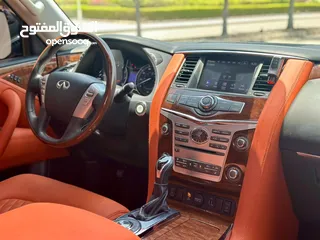  12 انفنتي QX80 بدون دبل