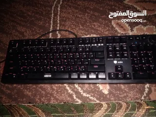 5 ماوس هايبركس لاسلكي+ماوس لوجيتك+كيبورد