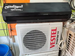  4 مكيفات مستعملة إنڨيرتر و عادي شامل التركيب في حالة ممتازة.