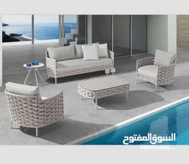  8 اطقم خارجية وطاولات وكراسي خارجية مودرن