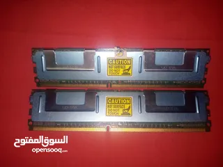  2 2 رام 16 جيجا الواحده 8 جيجا DDR4