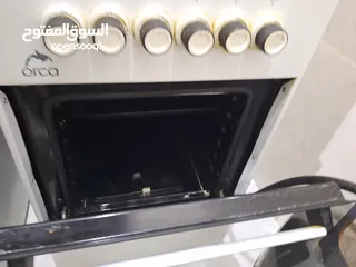  3 4 faces Orca Gas cooker with oven