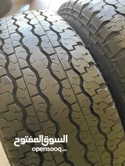  6 جوز 245/70/16 دنلوب ياباني نظيف