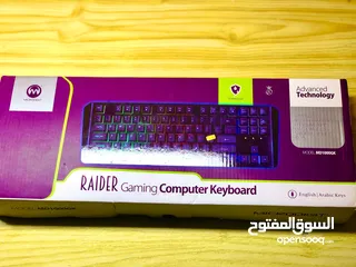  3 MICRO-DIGIT RAIDER MK1000 GAMING KEYBOARD RGB!