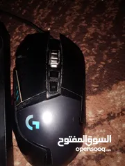 6 ماوس هايبركس لاسلكي+ماوس لوجيتك+كيبورد