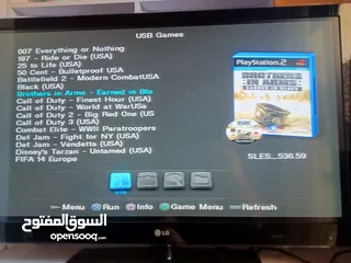  13 بلايستيشن 2 معدلة مع اسلاك + ميموري جديدة هدية + هارديسك وميموري عليهم 60 لعبة مميزة