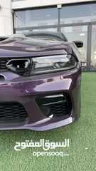  7 للبيع دودج تشارجر SXT موديل 2021 - لون بنفسجي داكن  2021 Dodge Charger SXT - Dark Purple Color