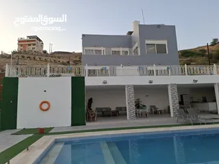  2 مزرعه شاليه للايجار على طريق عمان جرش المصطبه تبعد عن صويلح وشارع الاردن وابو نصير 20 دقيقة
