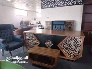  13 مكتب مدير بسعر المصنع شامل التوصيل والتركيب عمان زرقاء
