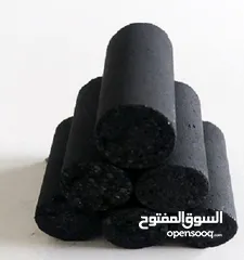  5 فحم شوي سداسي مضغوط
