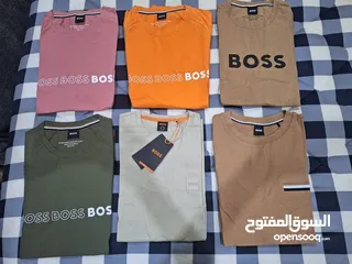  6 ملابس متنوعة ماركة BOSS الأصلية