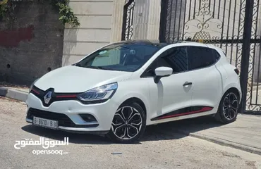  1 رينو كليو ترخيص 2019 بوضع ممتاز وعداد قليل