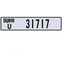  3 DxB plates .U